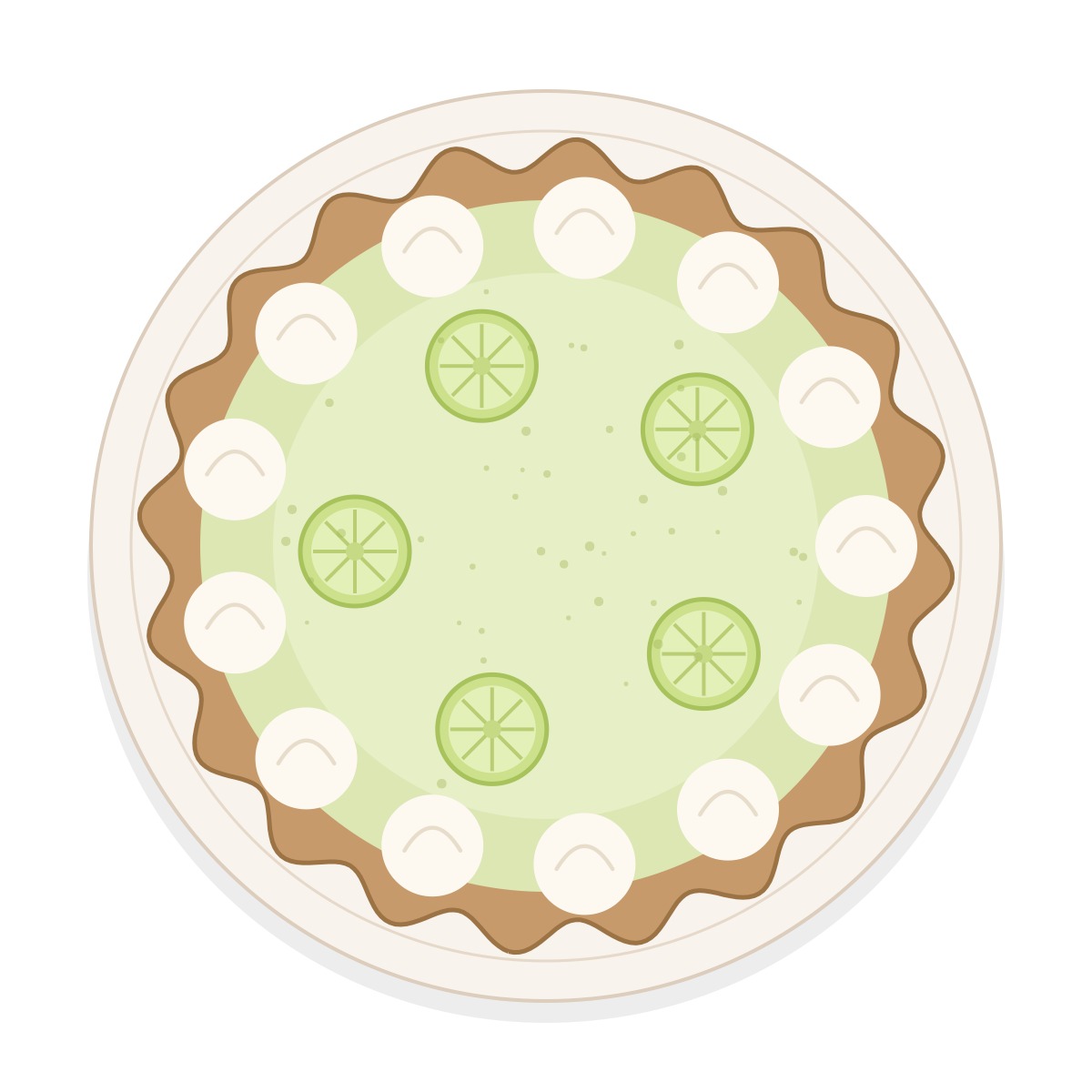 Key lime pie